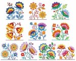 (image for) Jacobean Flowers